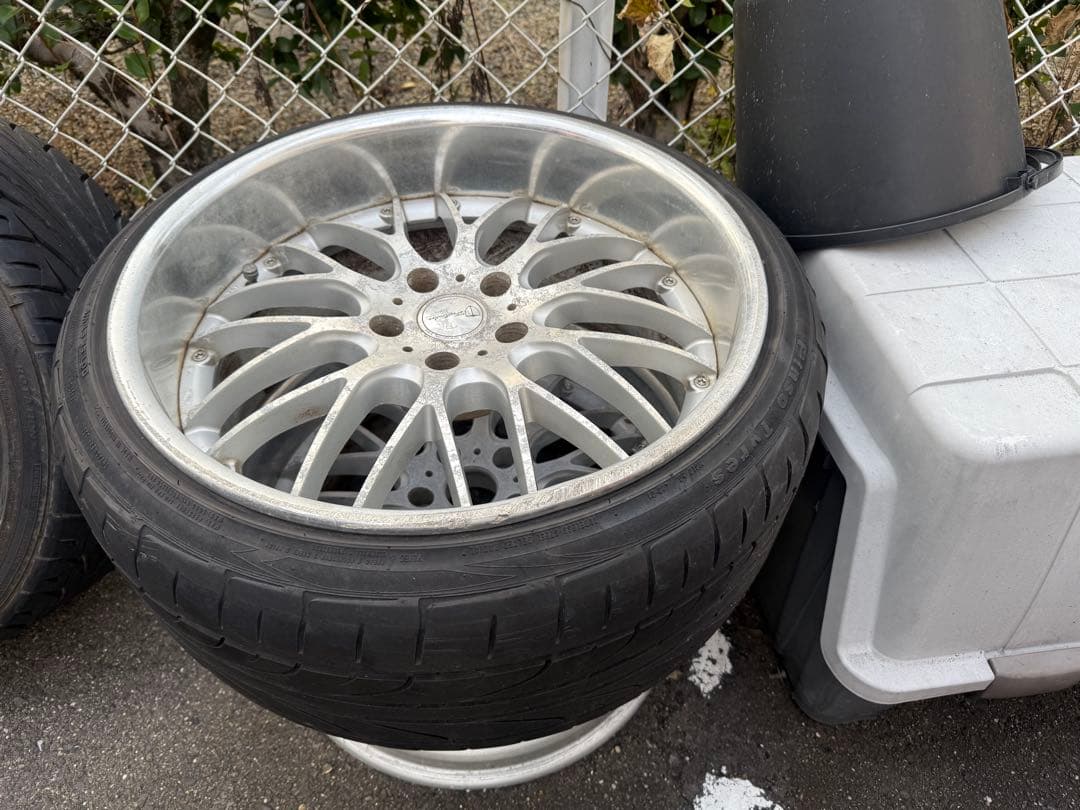 リバーサイド　9.5j 深リム　19インチ