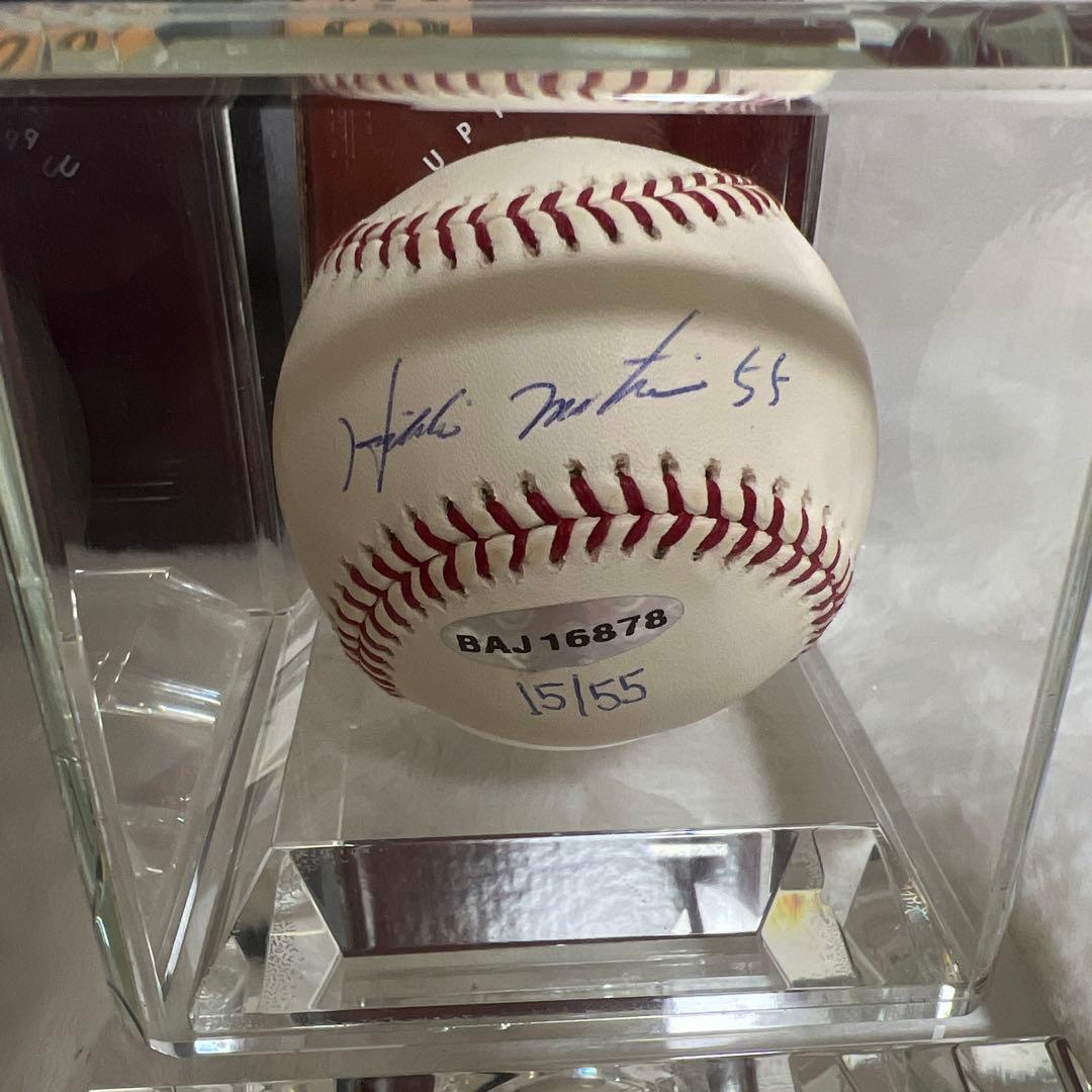 MLB 開幕戦 ヤンキース松井秀喜選手直筆サインボール 保証書付き