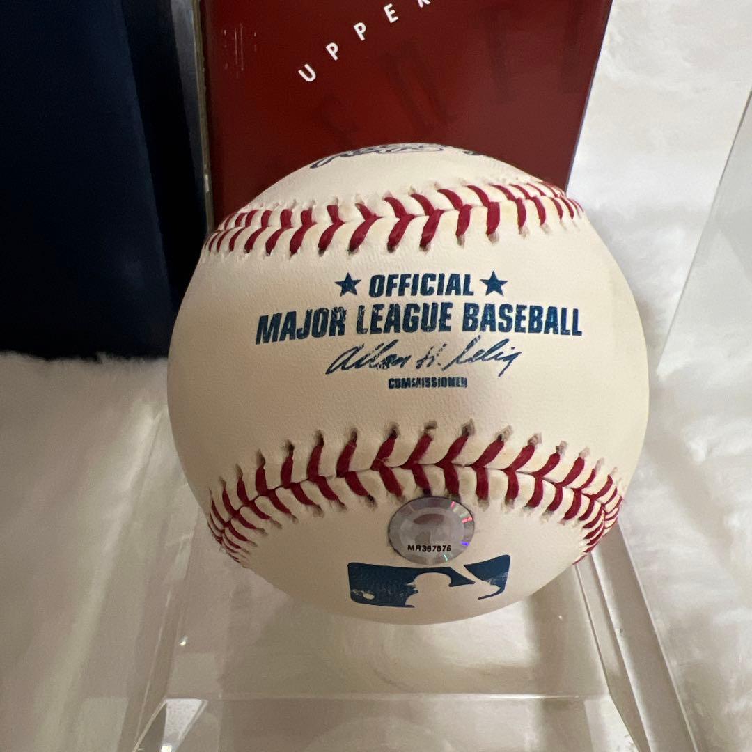 MLB 開幕戦 ヤンキース松井秀喜選手直筆サインボール 保証書付き