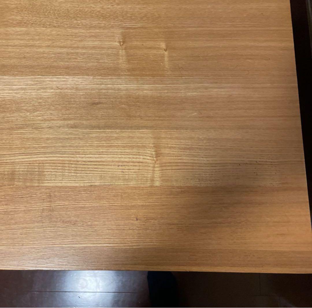無印良品 タモ材デスク