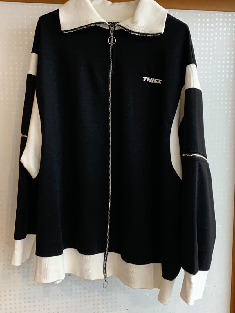 シナモロール ×THICC コラボジャージ ブラック ブルー 地雷系 サブカル