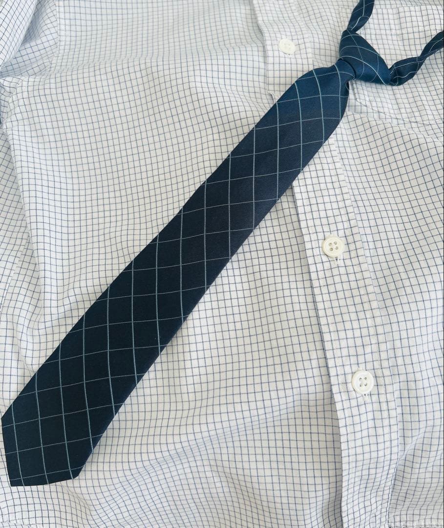 【ファミリア】ネイビー フォーマルスーツ 120cmお受験卒園式入学式冠婚葬祭紺