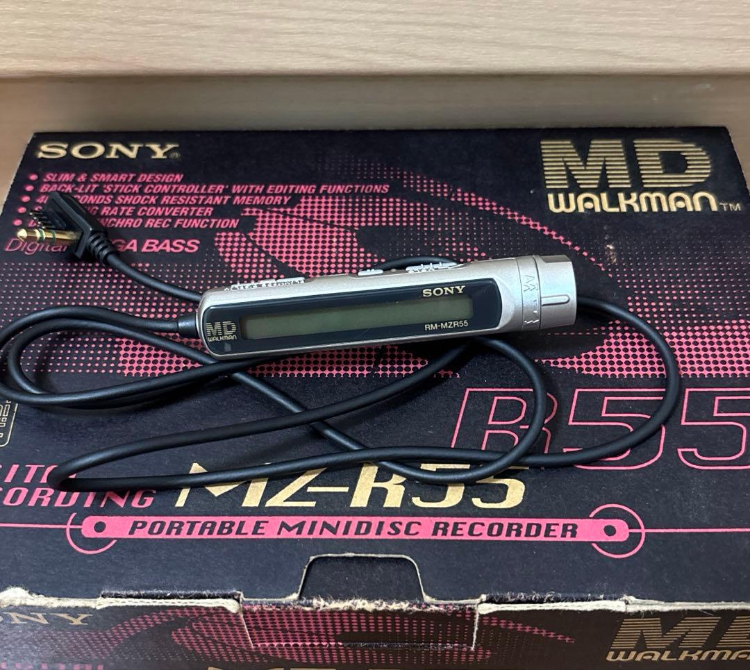 SONY MZ-R55 ポータブルMDレコーダー