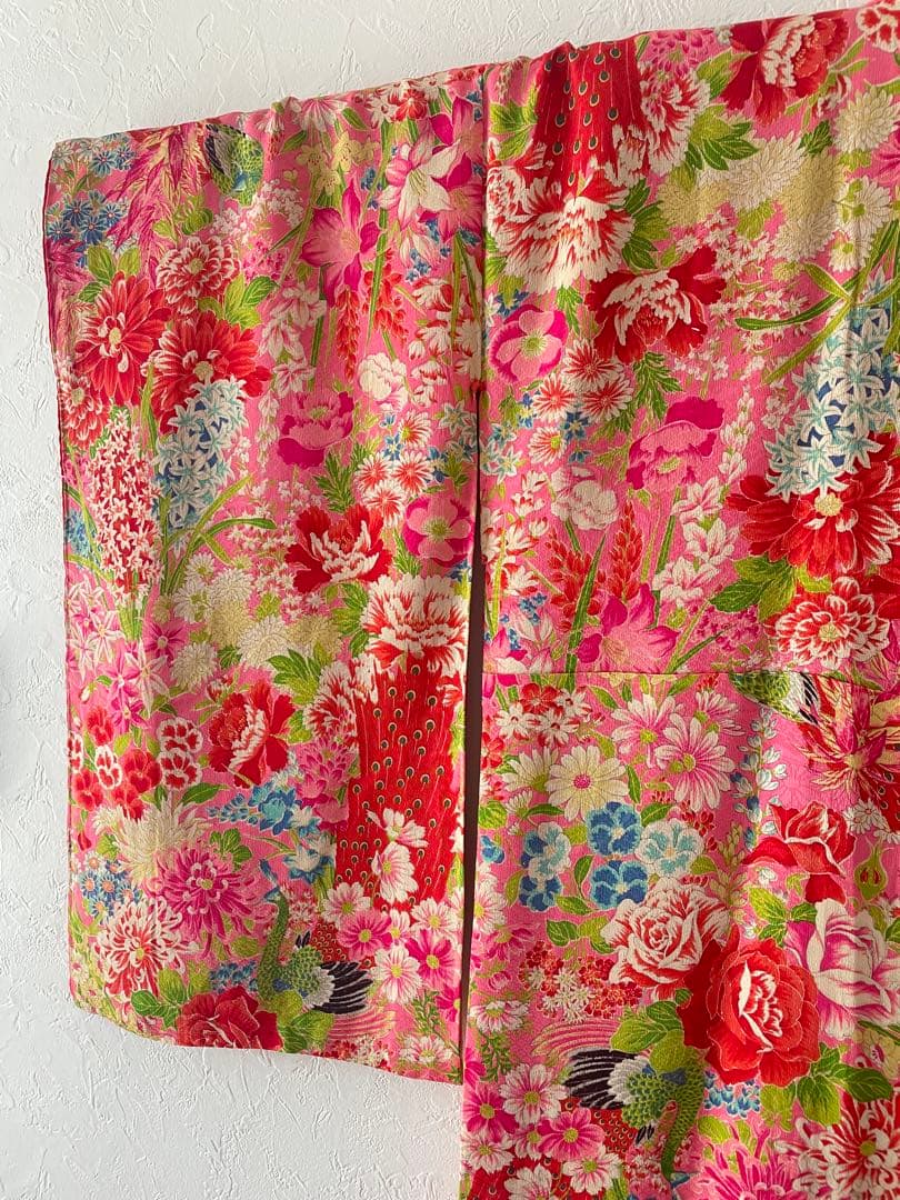 美品　アンティークお着物　7歳　七五三