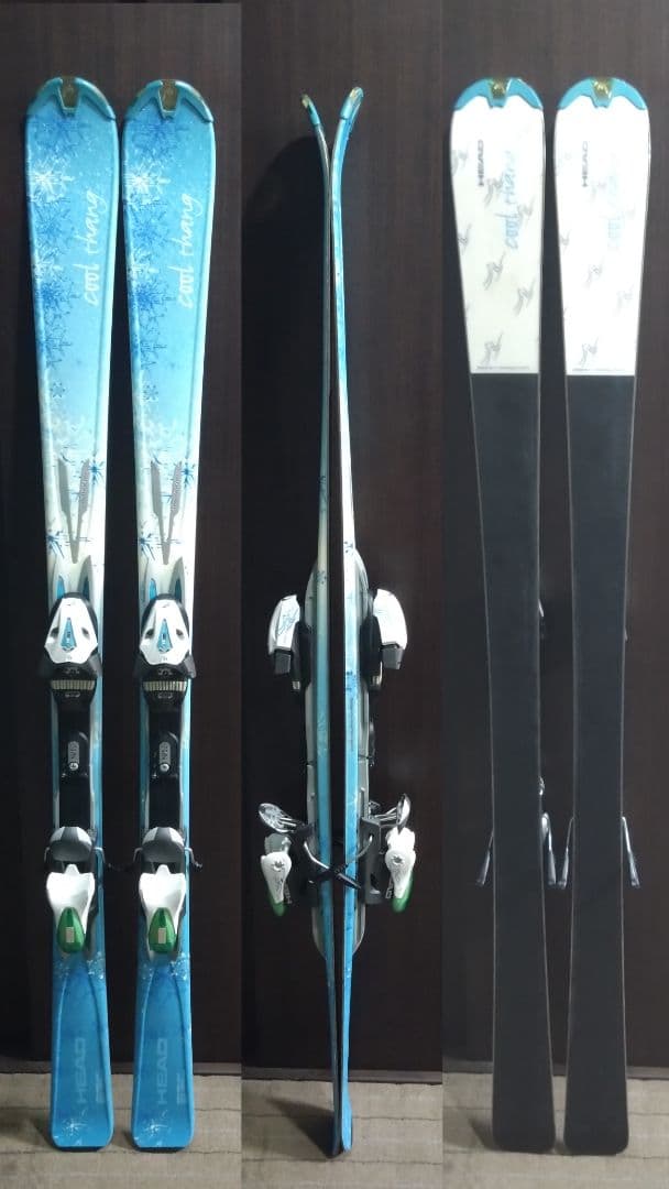 HEAD スキー板 156cm とってもおしゃれなのにハイスペック