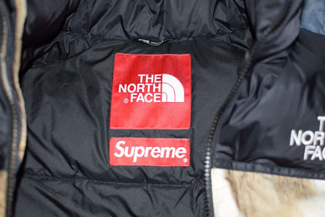 13AW Supreme × The north face ヌプシ ベスト M