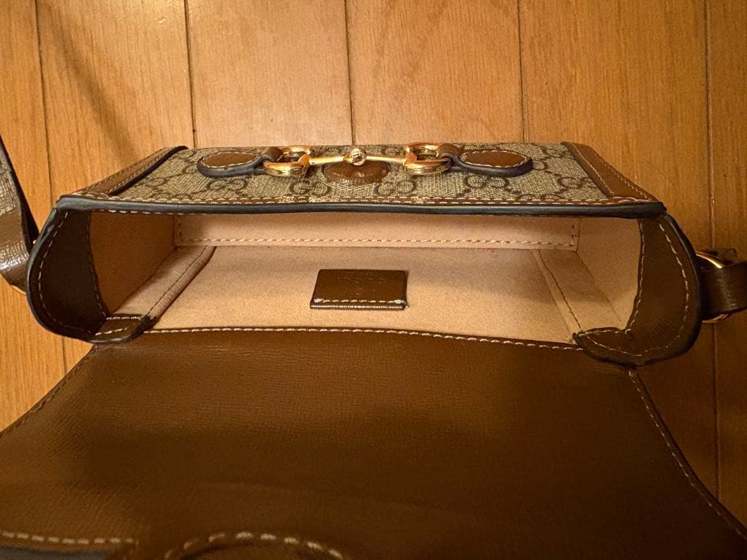 【GUCCI】 GGパターン ショルダーバッグ