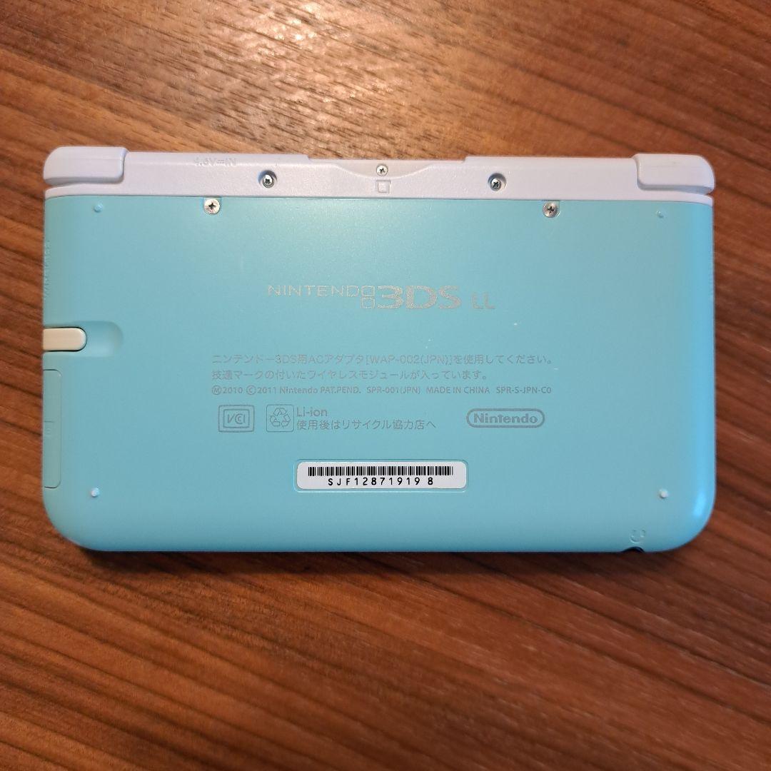 【本体・ソフトセット】ニンテンドー3DS LL ミント×ホワイト