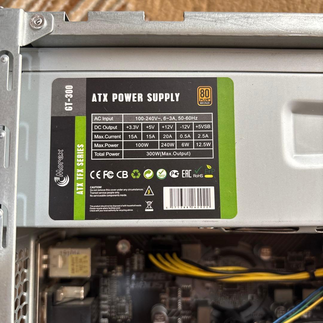 【値下げ】Intel Core i5-8400搭載デスクトップPC