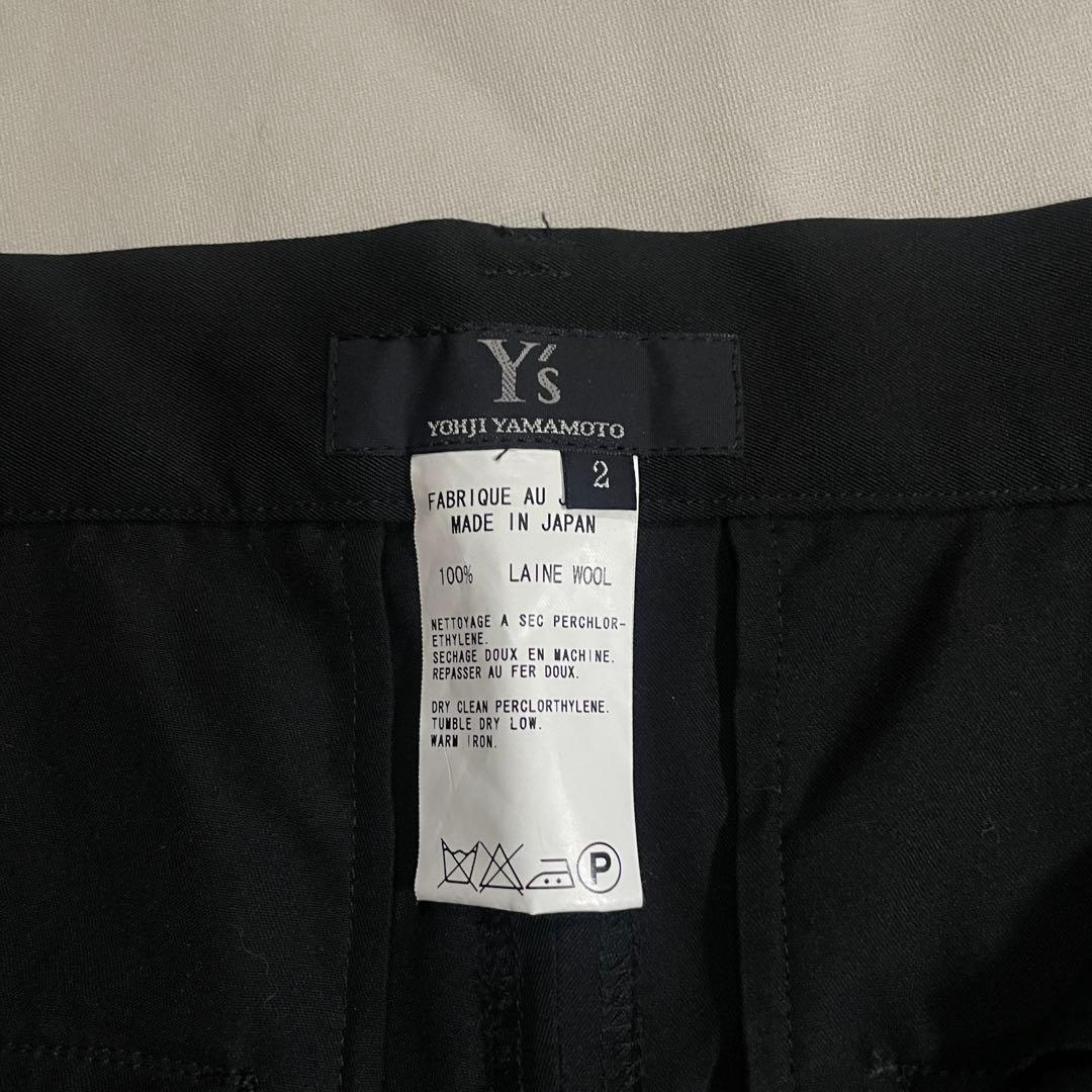 03AW Y'S Yohji yamamoto wool slacks パンツ