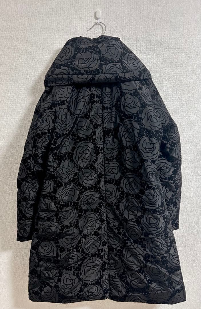 値下げ　即日発送4298 SHIZUKA KOMURO ダウンコートAラインL黒