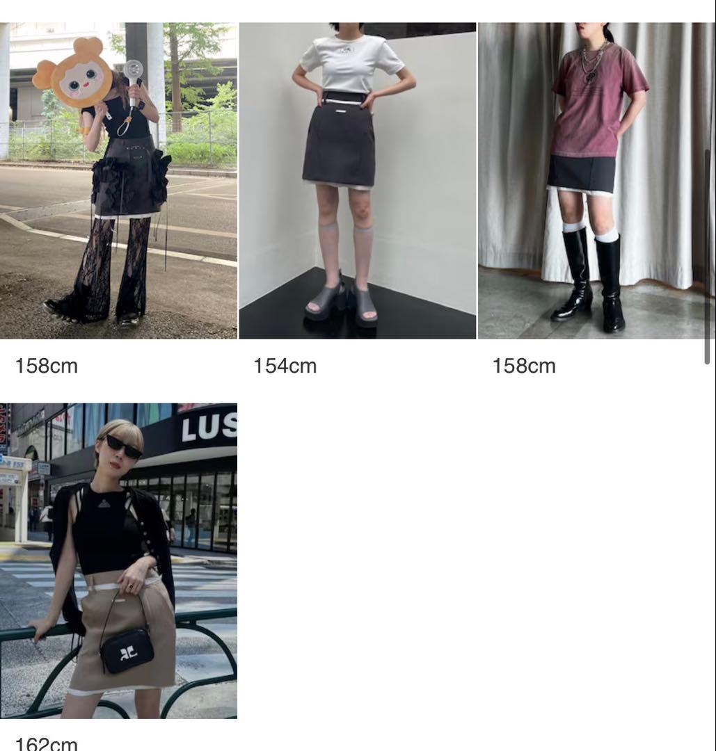 PRANK PROJECT フリルラップミニスカート