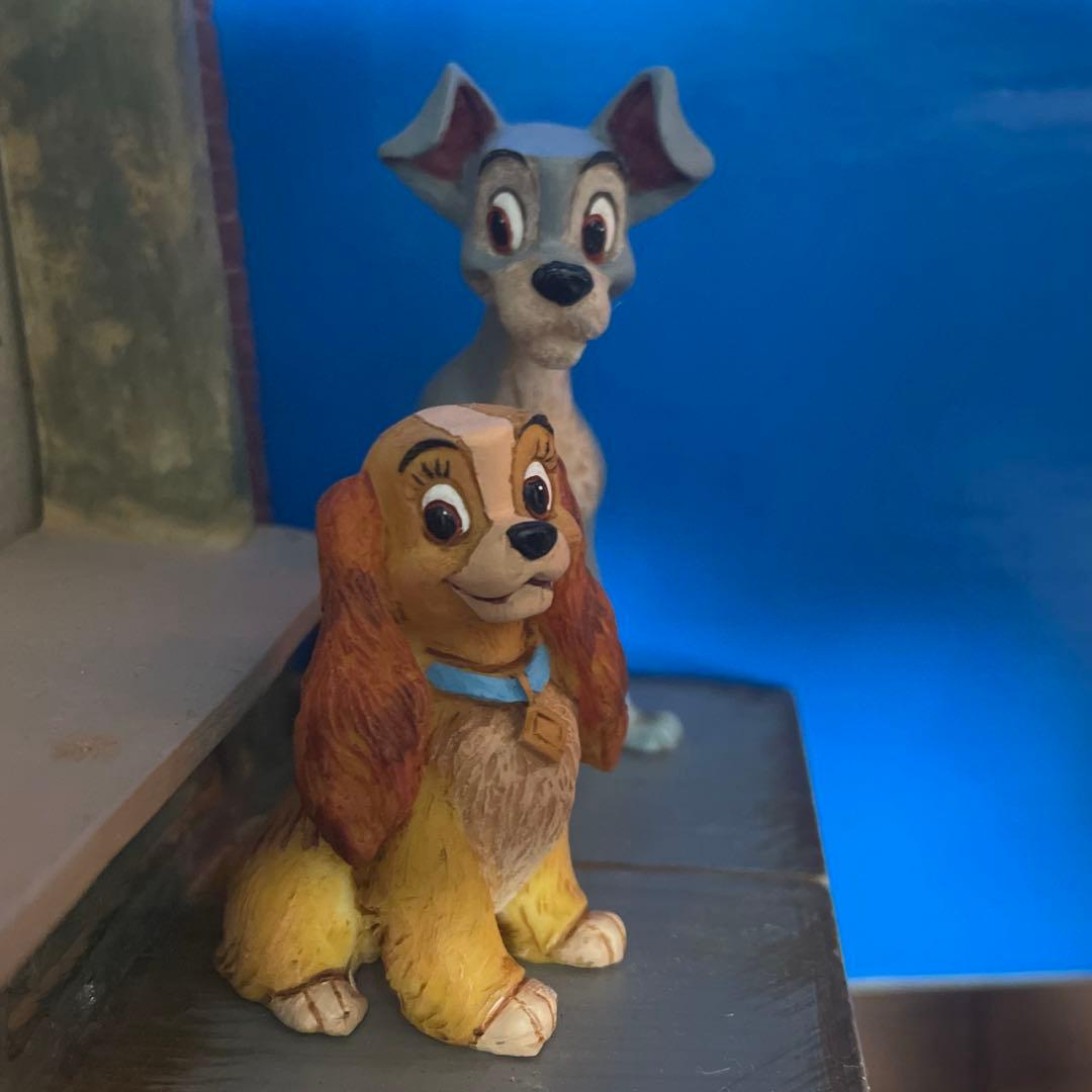 ディズニー わんわん物語 フォトスタンド フォトフレーム seto craft