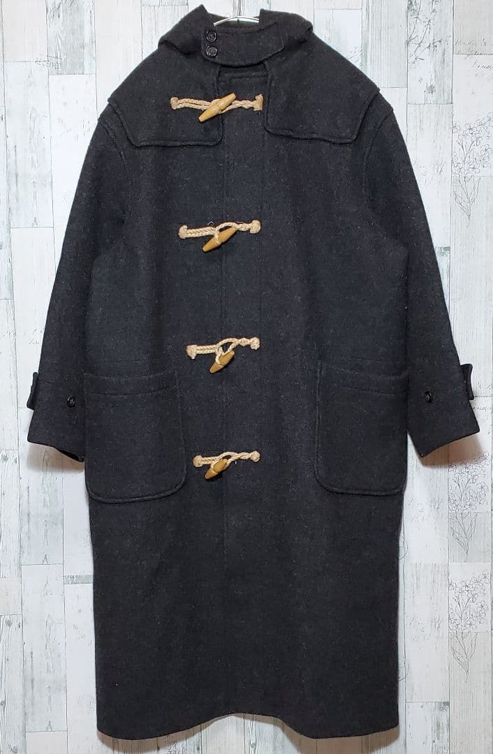 ポロバイラルフローレン　ポロラルフローレン　ダッフルコート　メルトンウール　古着