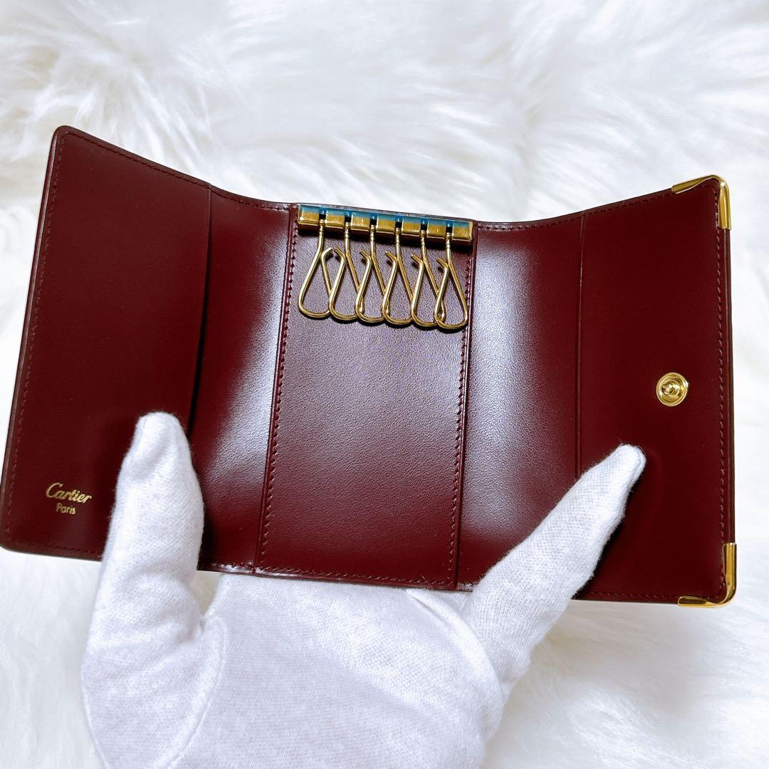 新品未使用✨正規品 Cartier カルティエ マストライン キーケース 6連