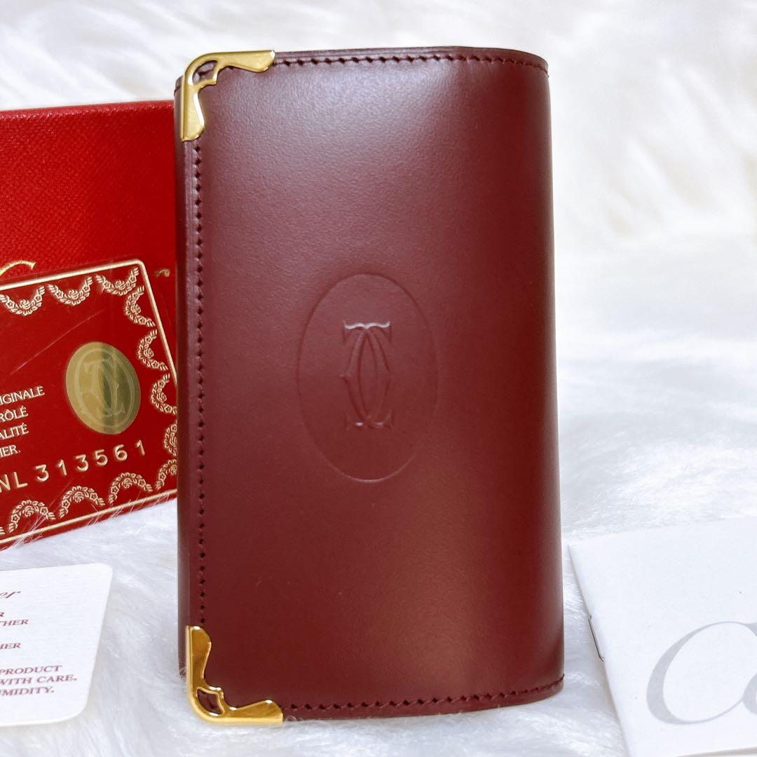 新品未使用✨正規品 Cartier カルティエ マストライン キーケース 6連
