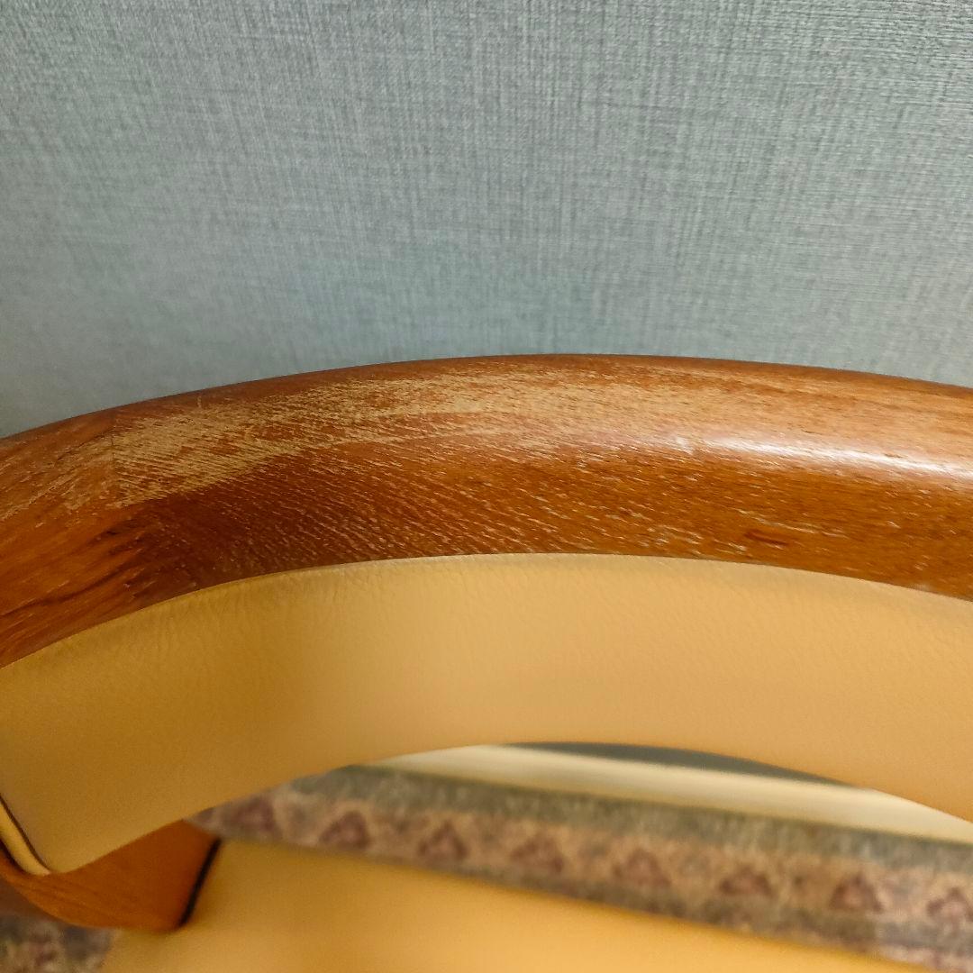 【希少】青林製作所 70sヴィンテージハーフアームチェア ⑤