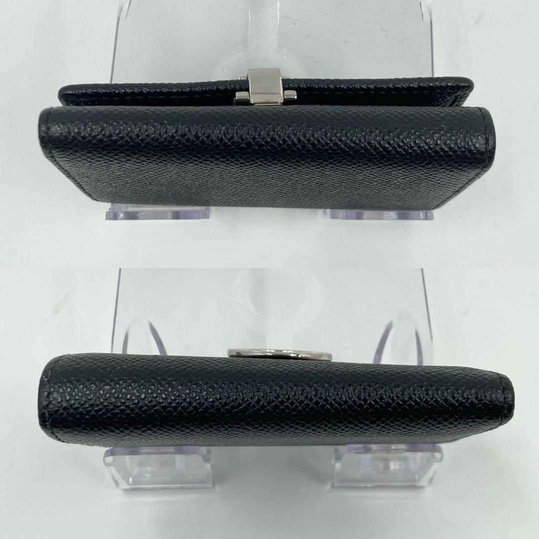 新品未使用 BVLGARI ブルガリ キーケース 30422 ブラック