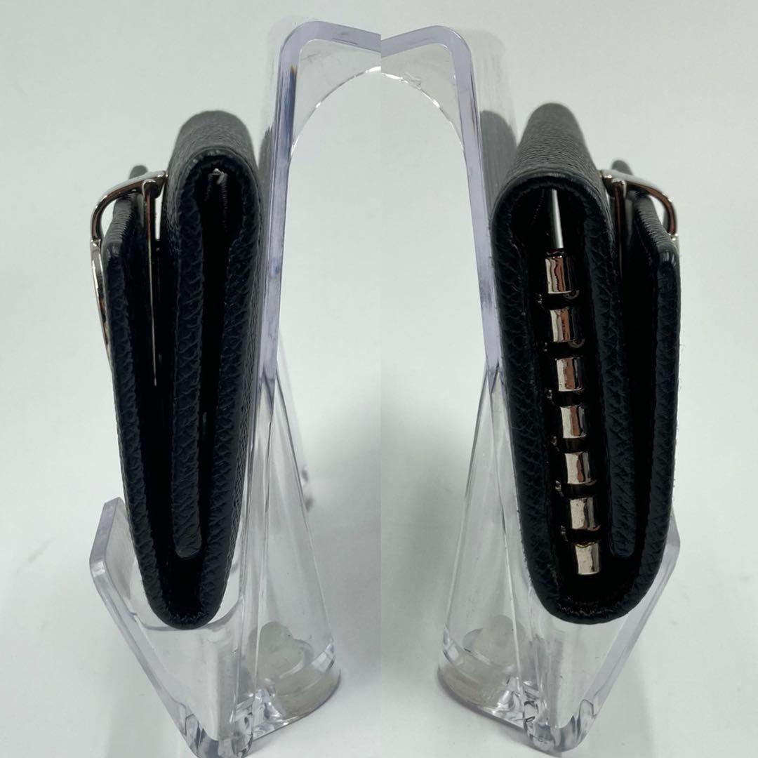 新品未使用 BVLGARI ブルガリ キーケース 30422 ブラック