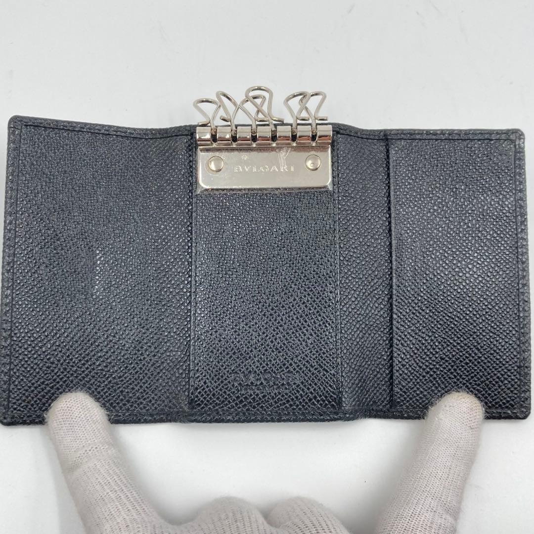新品未使用 BVLGARI ブルガリ キーケース 30422 ブラック
