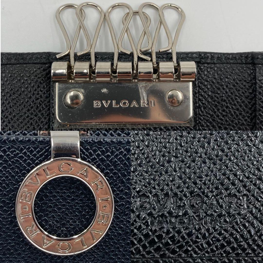 新品未使用 BVLGARI ブルガリ キーケース 30422 ブラック