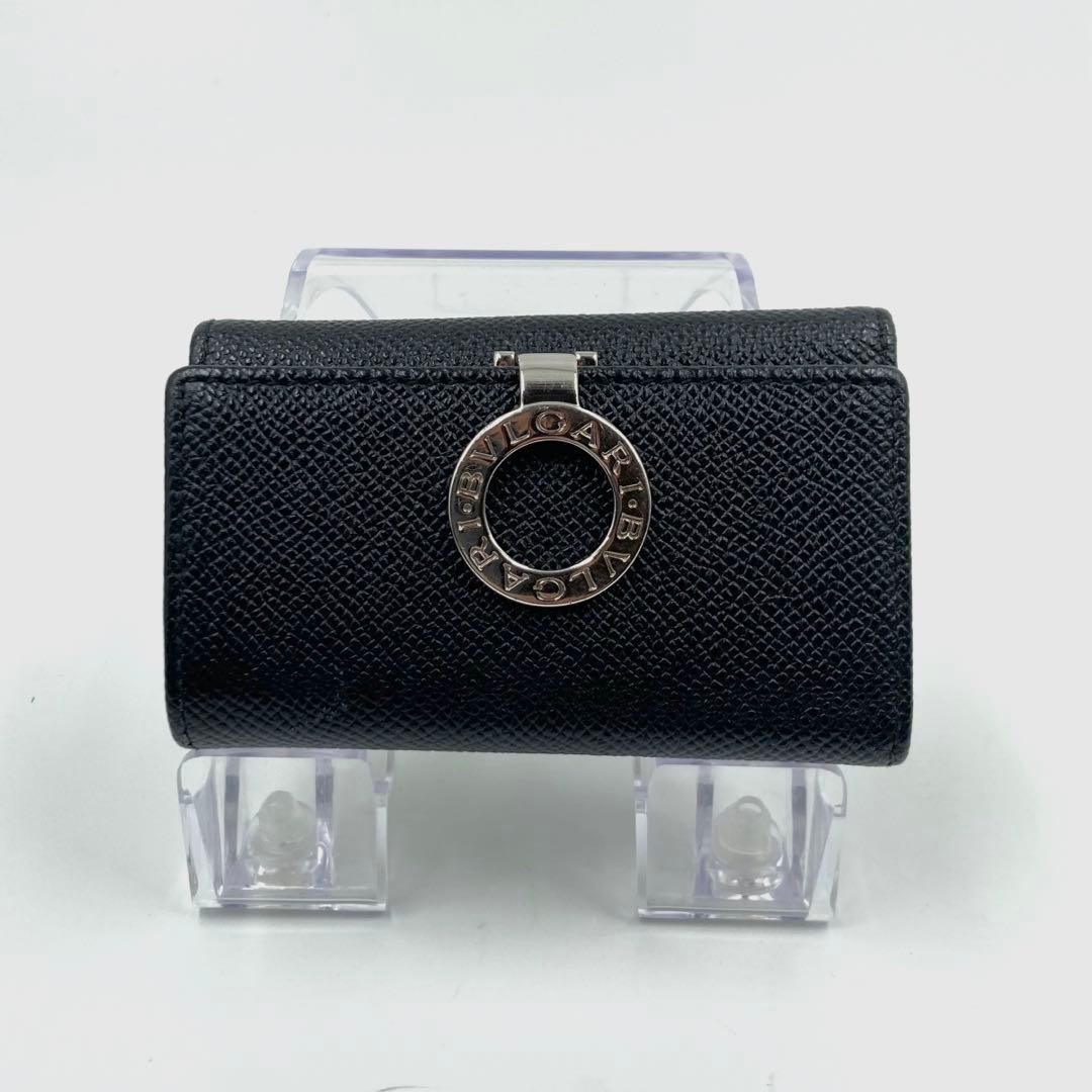新品未使用 BVLGARI ブルガリ キーケース 30422 ブラック