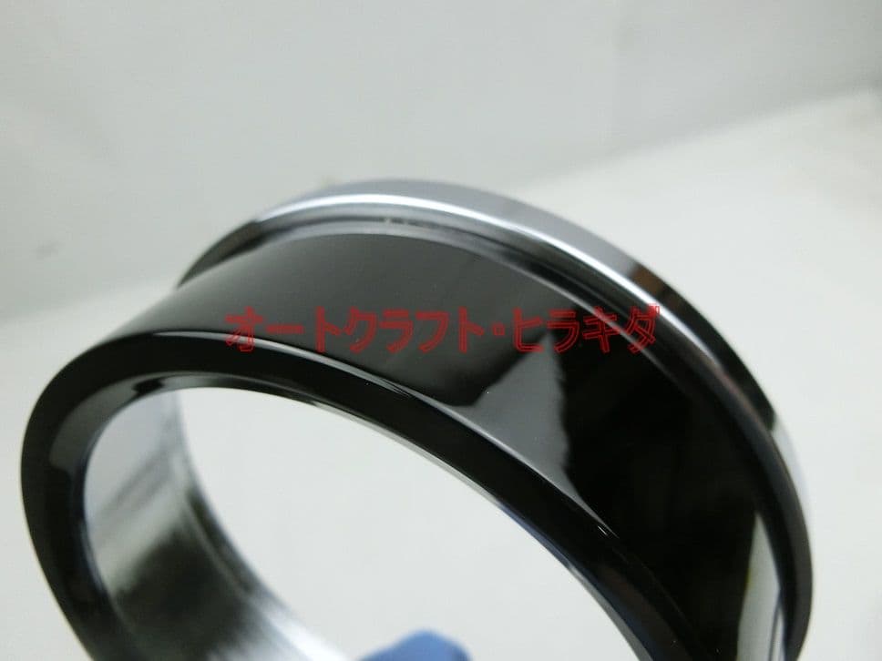 ゼファー400/750　純正タイプ　メーターカバー上下セット　艶有り黒塗装仕上品