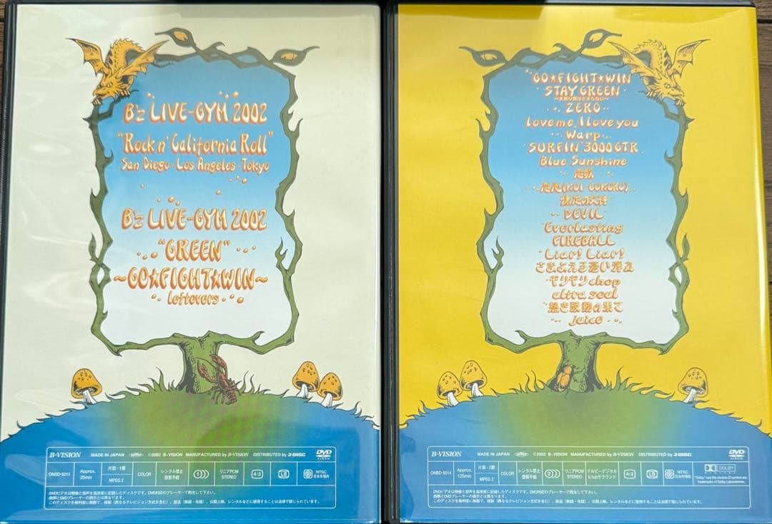 B'z DVD 4セット