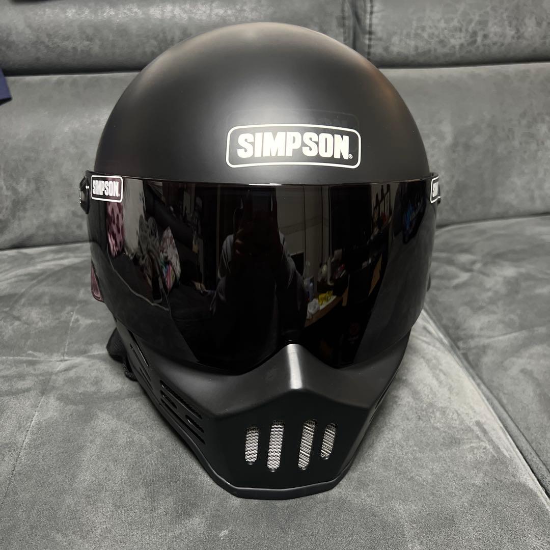 wataruSIMSON M30マットブラック フルフェイスヘルメット