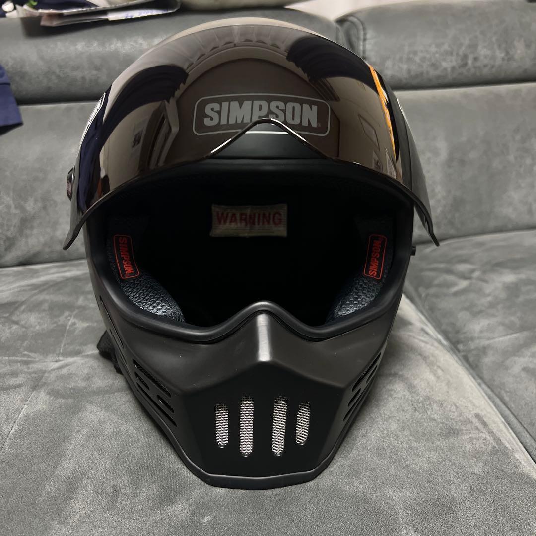 wataruSIMSON M30マットブラック フルフェイスヘルメット