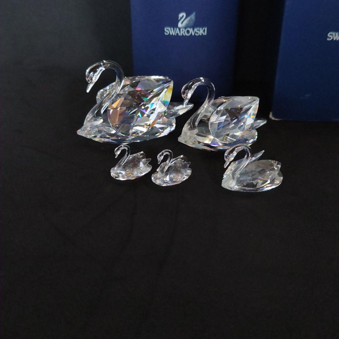 スワロフスキー スワン ５個セット