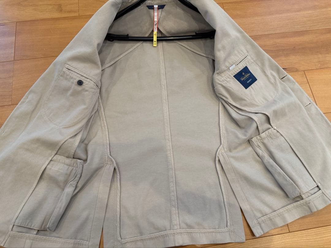 【クリーニング済】　Brooks Brothers ベージュ　セットアップ