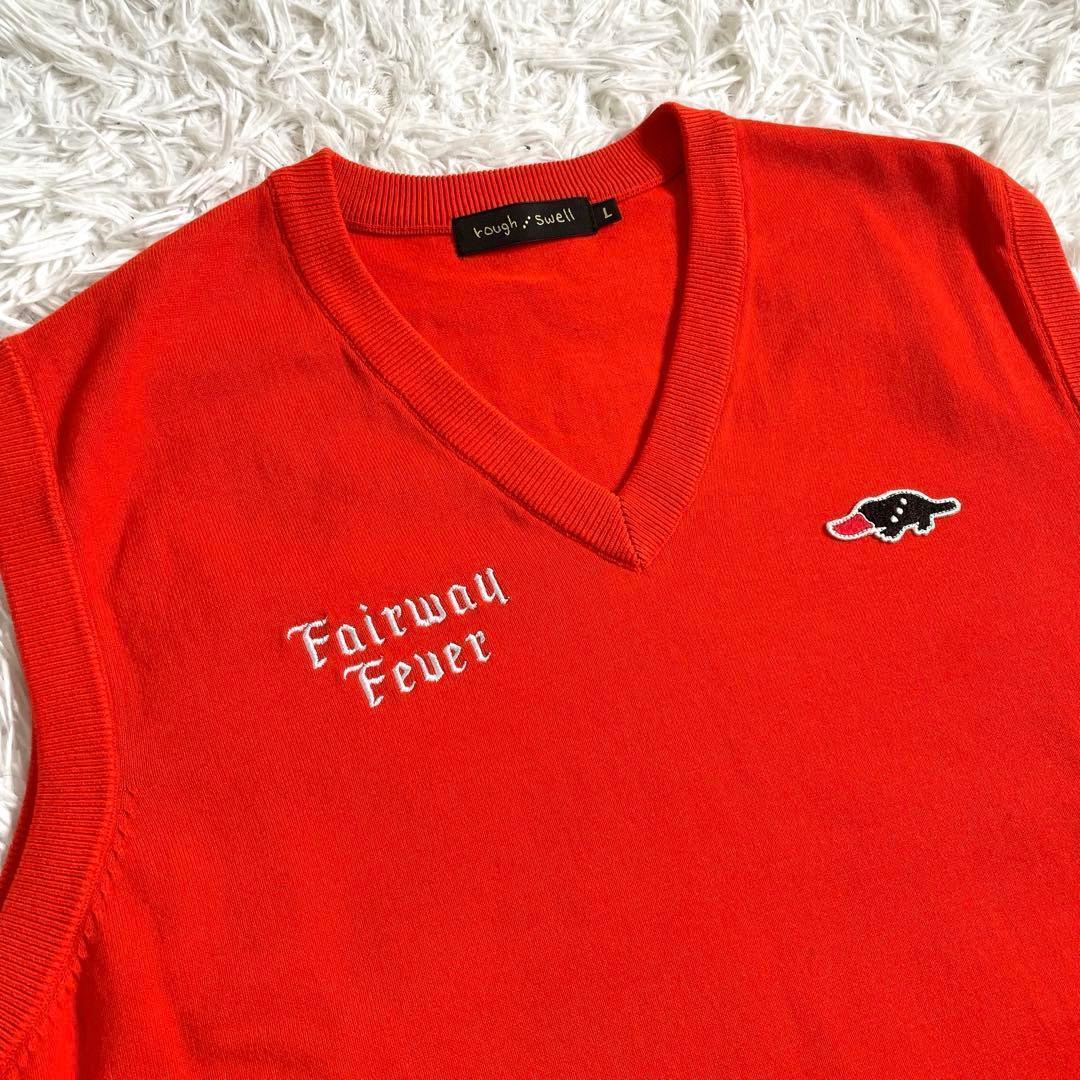 rough &Swell ラフアンドスウェル ニット ベスト ゴルフ L