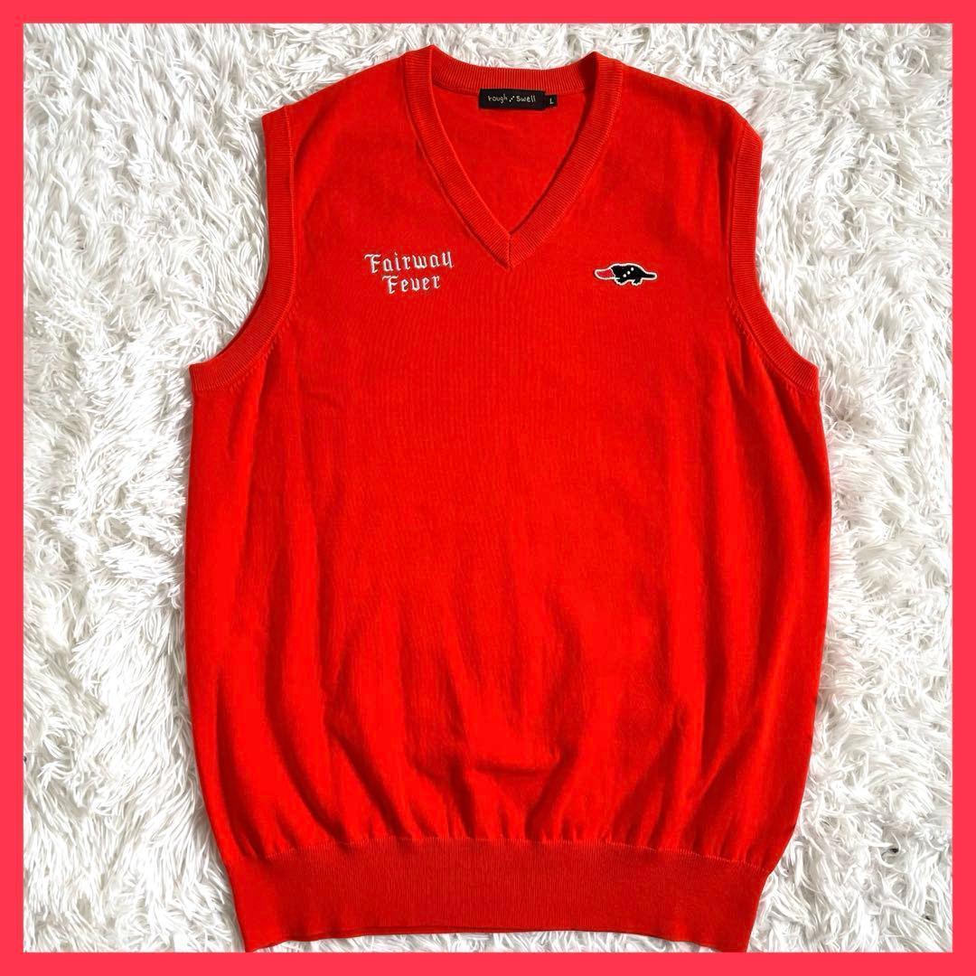 rough &Swell ラフアンドスウェル ニット ベスト ゴルフ L