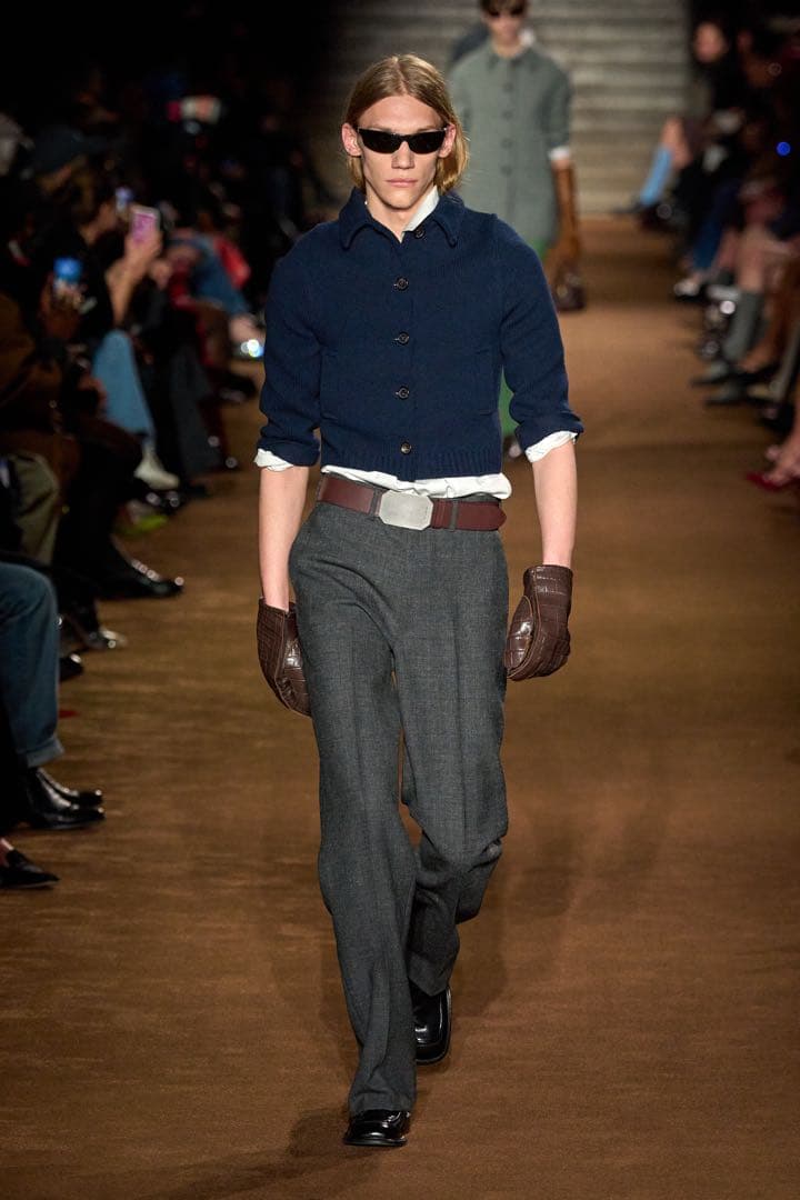 24aw miumiu スラックス　トラウザー　パンツPRADA