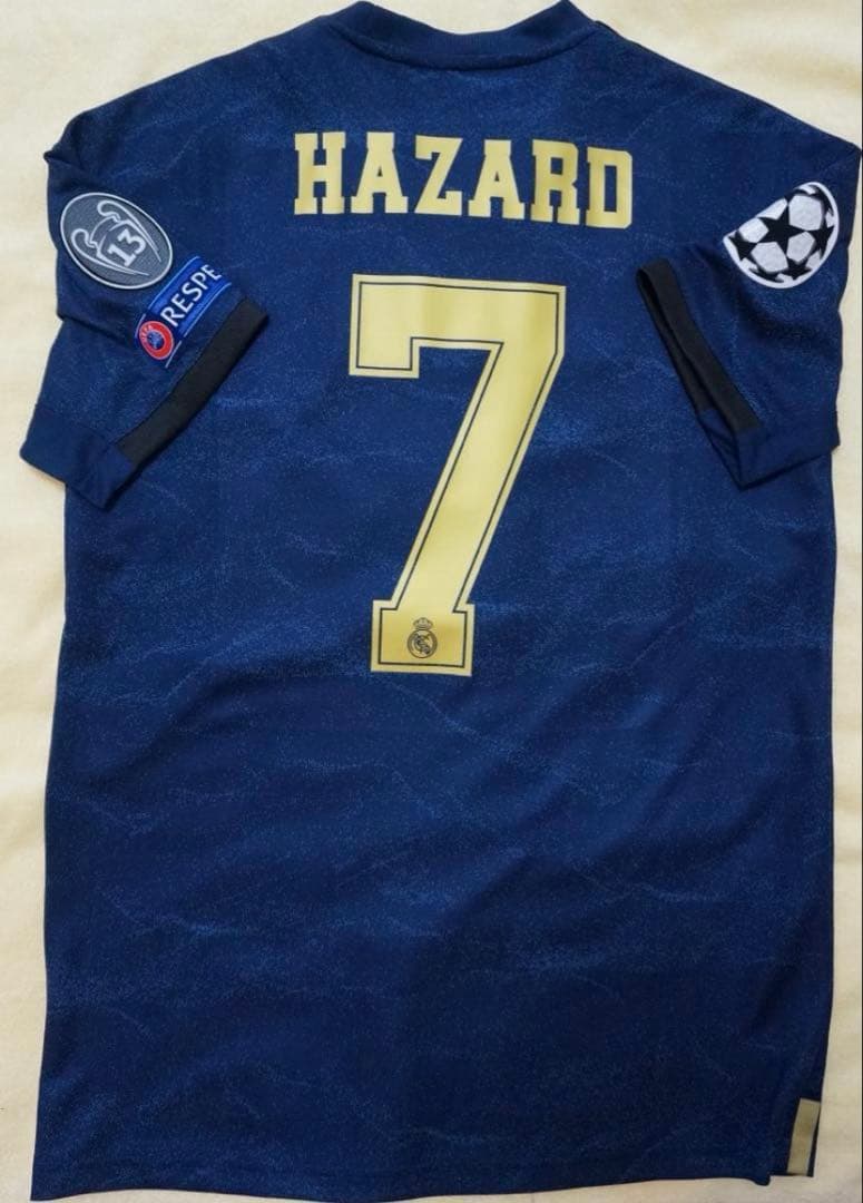 レアル・マドリード HAZARD アザール 正規品　新品タグ付き