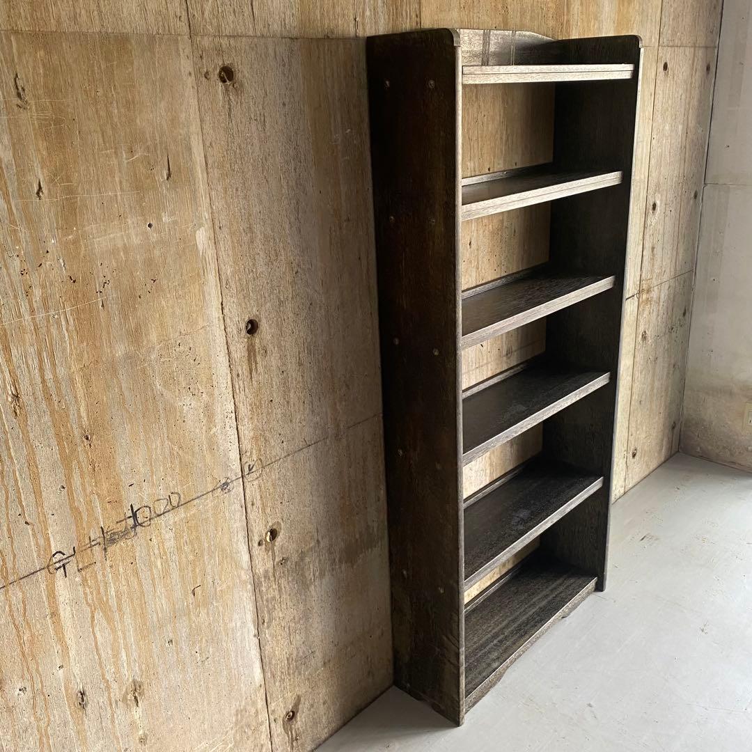 ヴィンテージ　アンティーク　レトロ　書棚　本棚　シェルフ　古家具　古道具