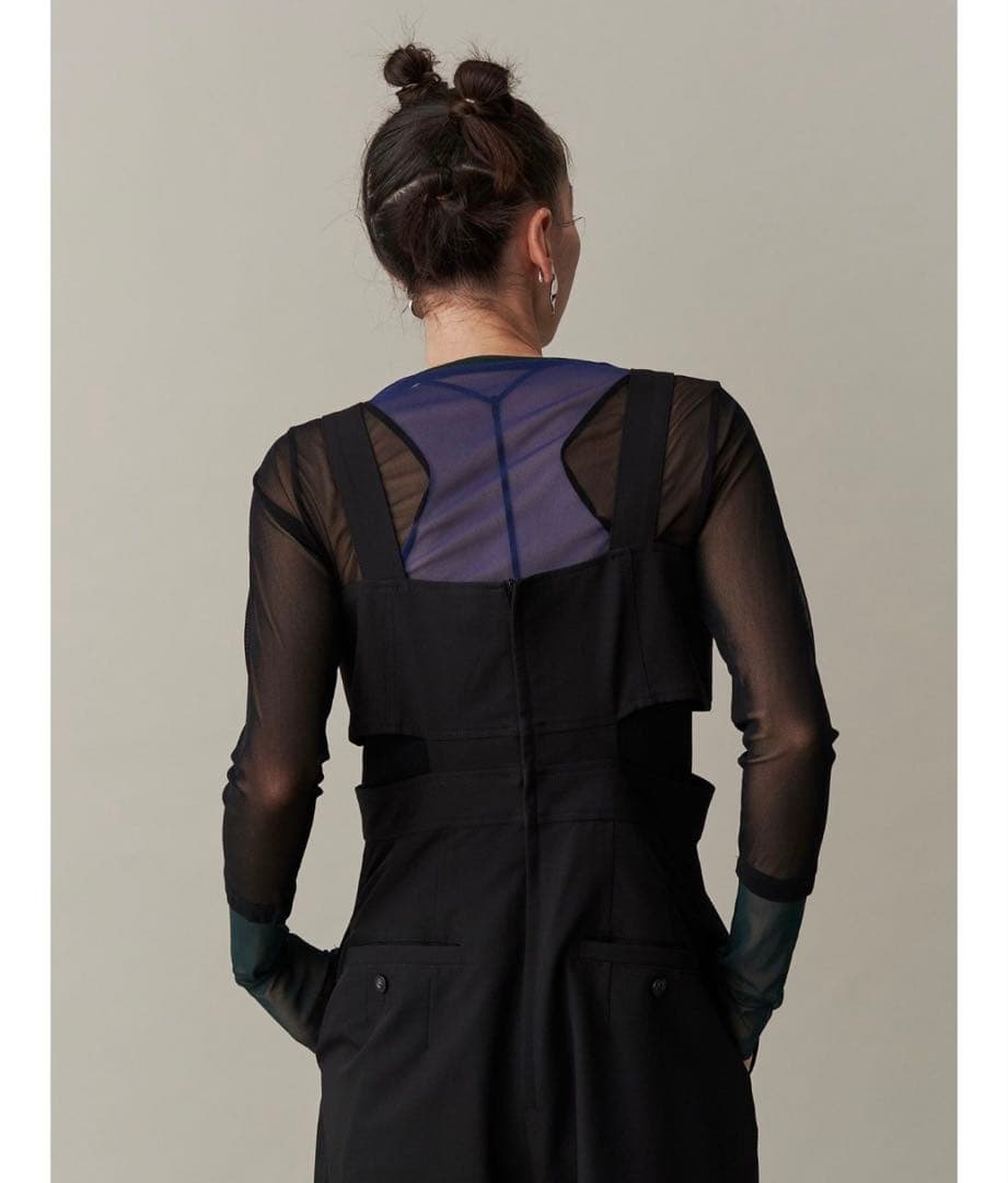 UN3D. 新品未使用　ドループショルダーオールインワン