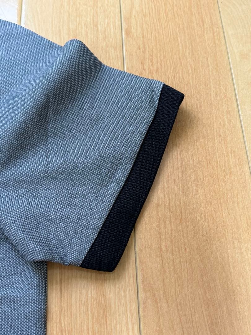 【新品　未使用】　FIDES GOLF ポロシャツ XLサイズ グレー/ブラック