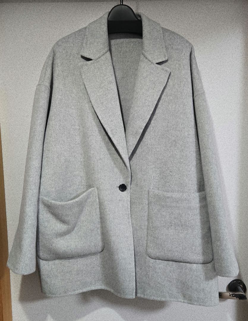 【marimamama】FORK&SPOON テーラーリバーコート　グレー