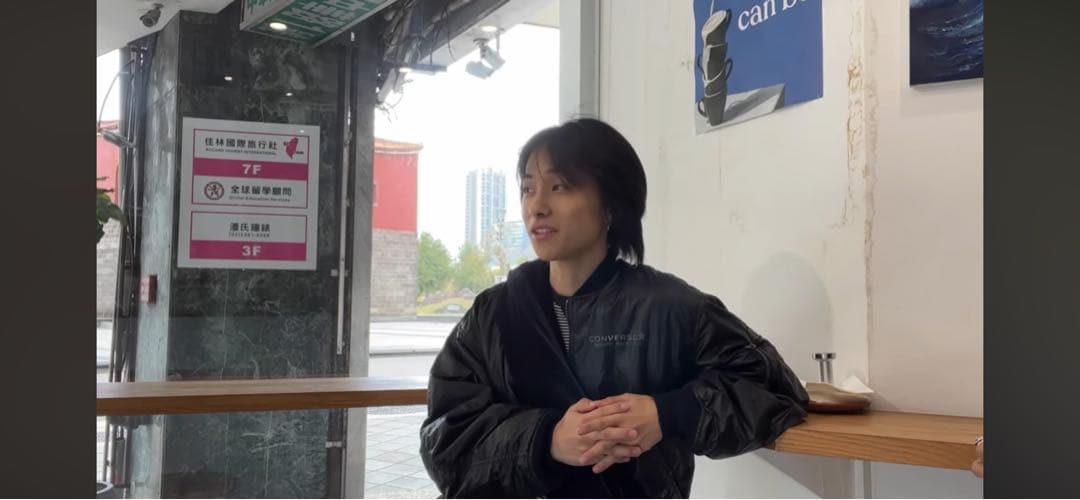 あおば着用CONVERSE MA-1 フライトジャケット ブラックシルバーy2k