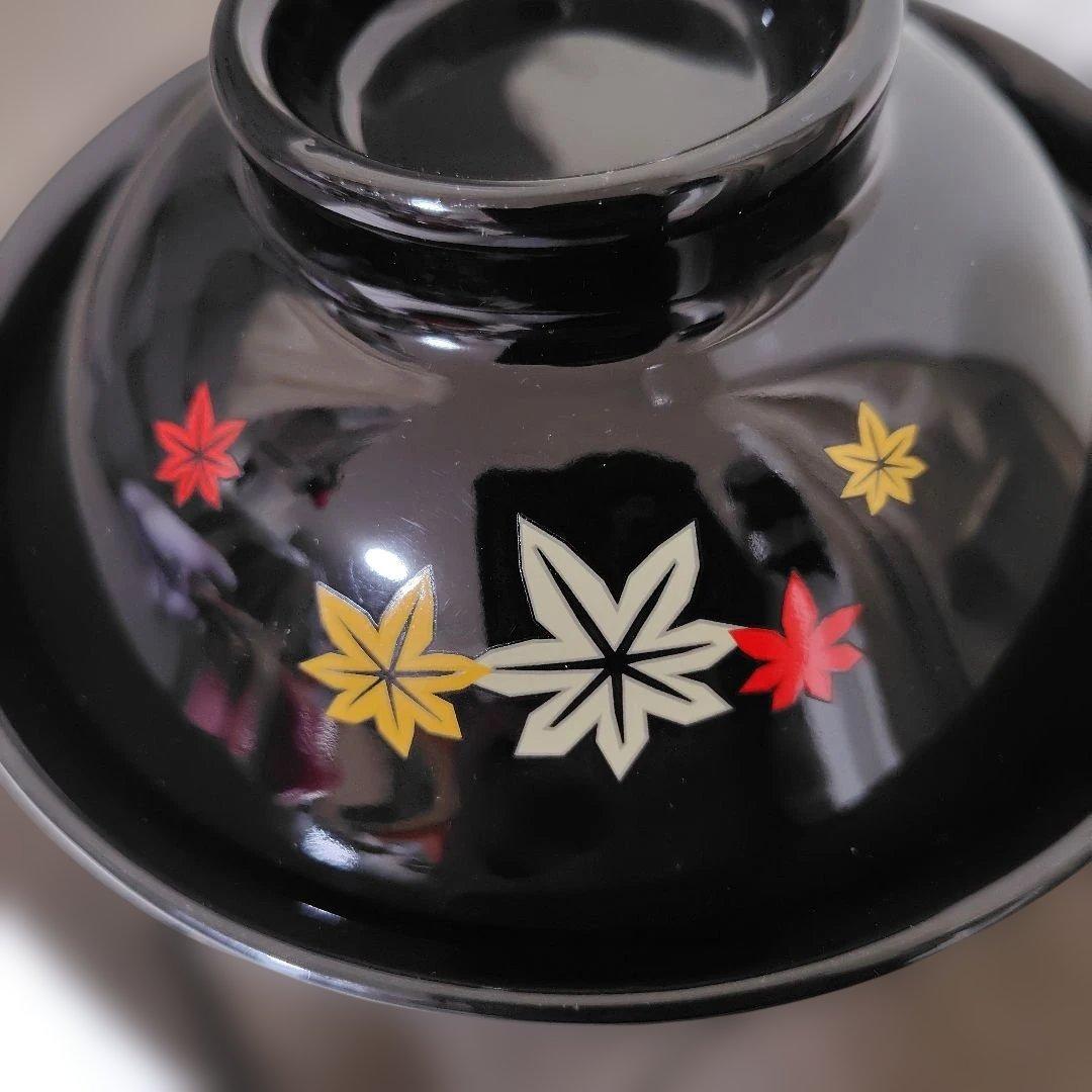 ルクルーゼ　ジャポネスク　紅葉模様の丼　2つセット