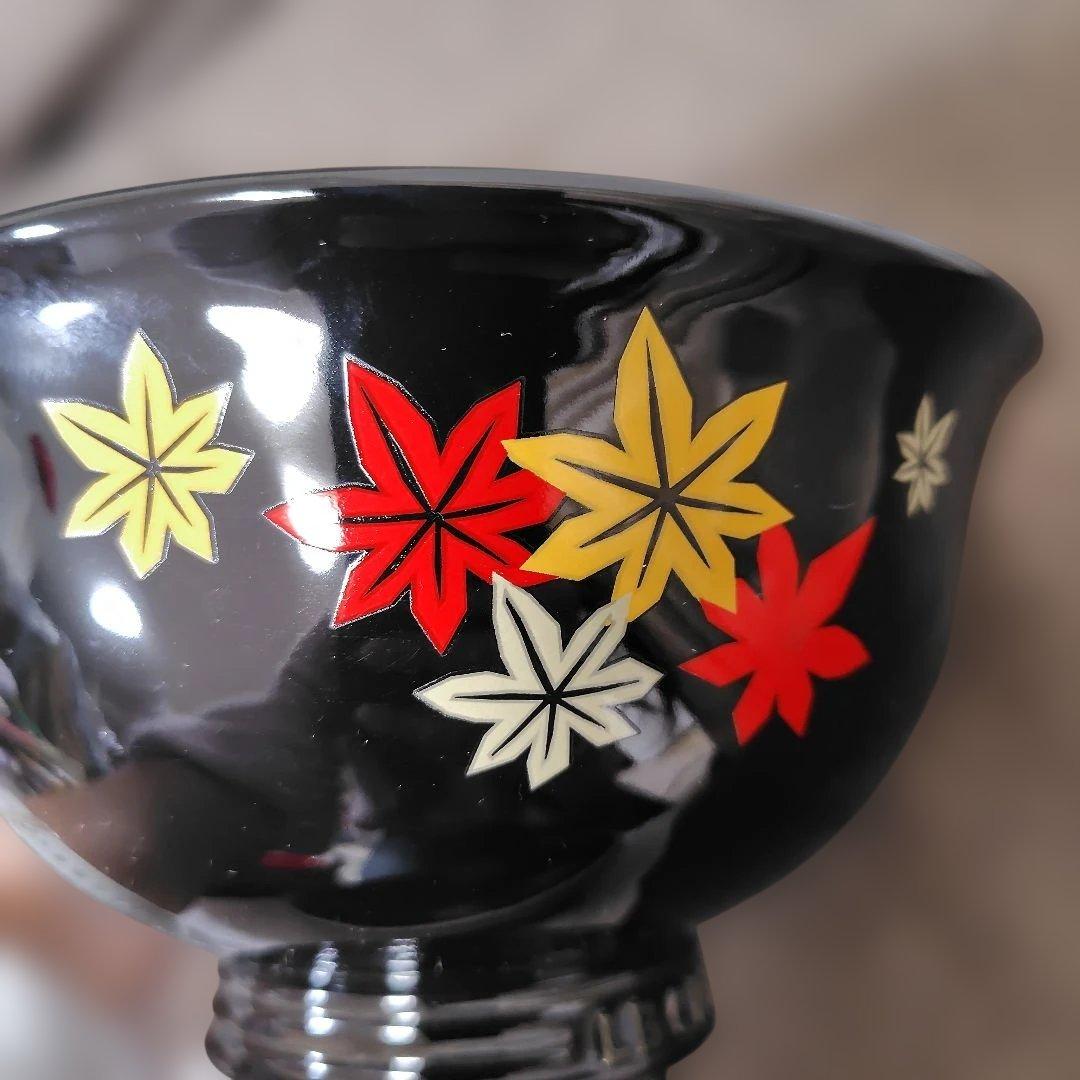 ルクルーゼ　ジャポネスク　紅葉模様の丼　2つセット