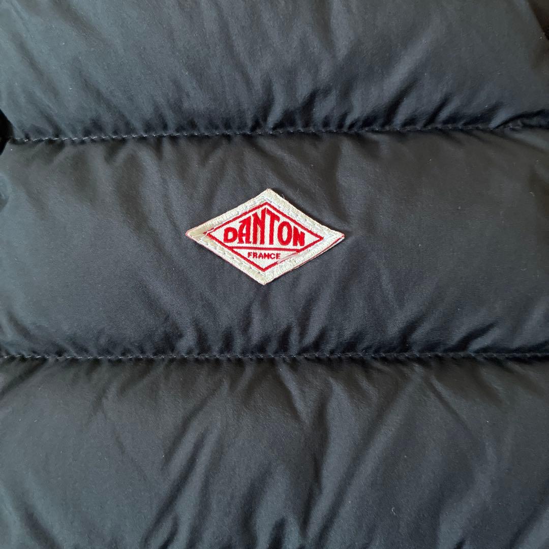 試着のみ 定価18,700円 ダントン インナーダウン ベスト レディースS