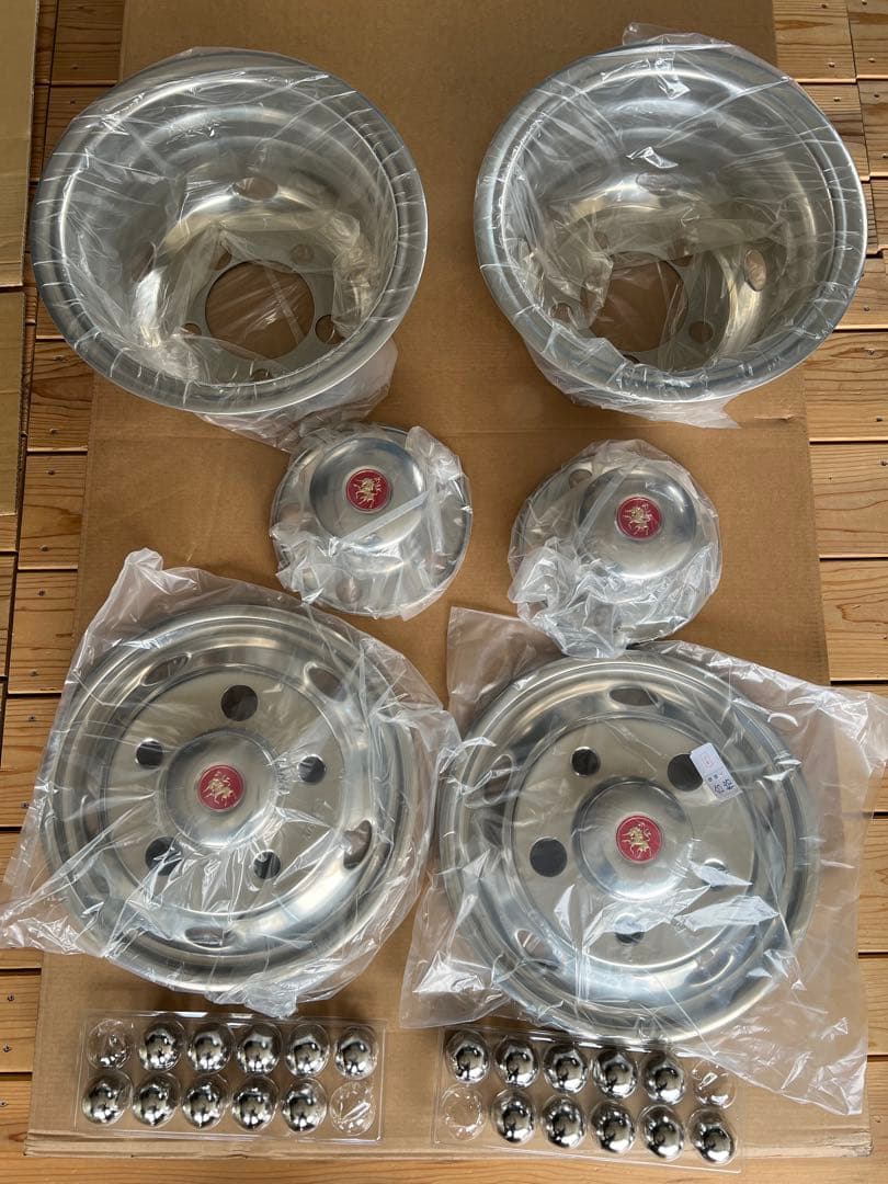 三菱キャンター ホイールセット 17.5×5.25 OF 115