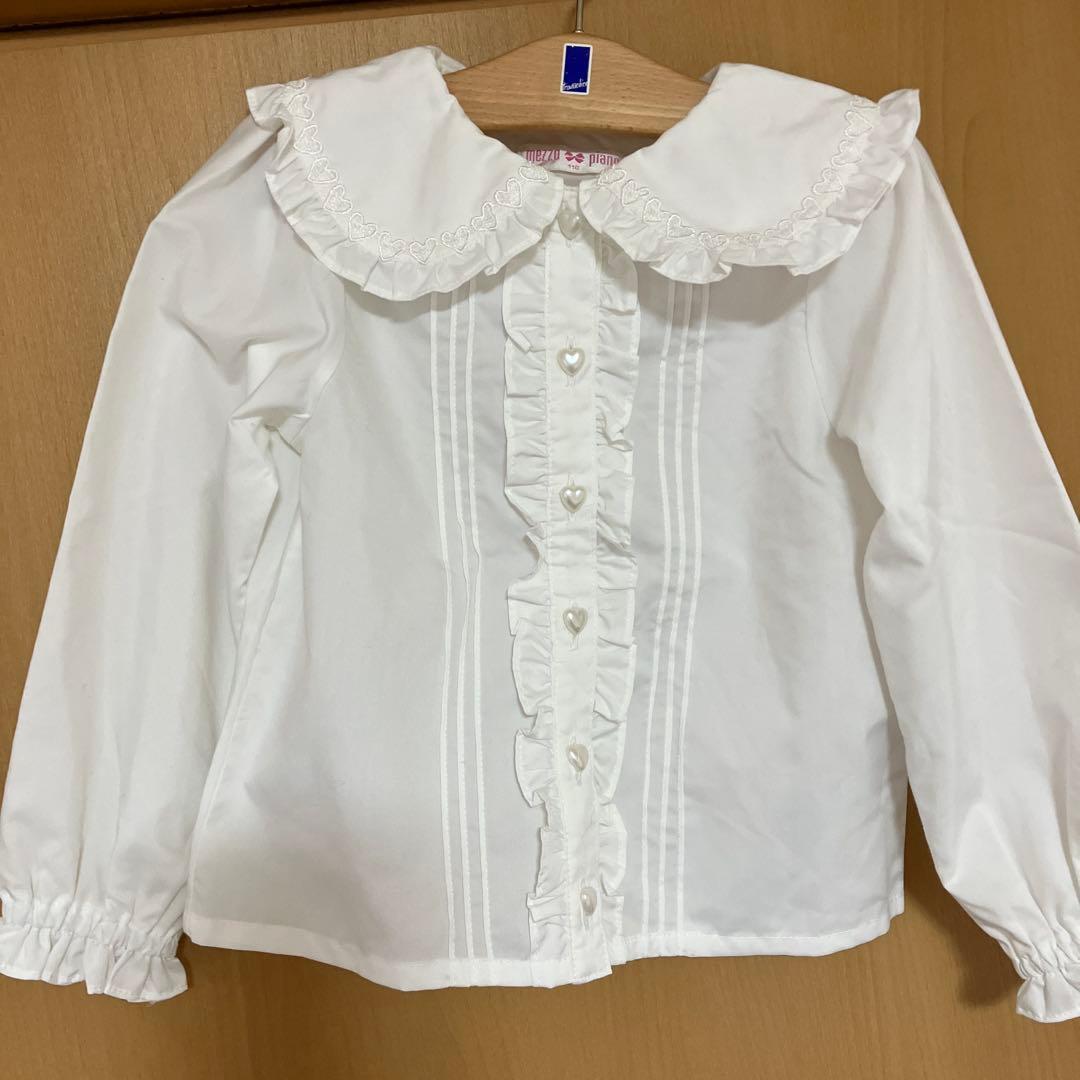 メゾピアノ　35th 復刻ウサギバレエ柄ジャンパースカート