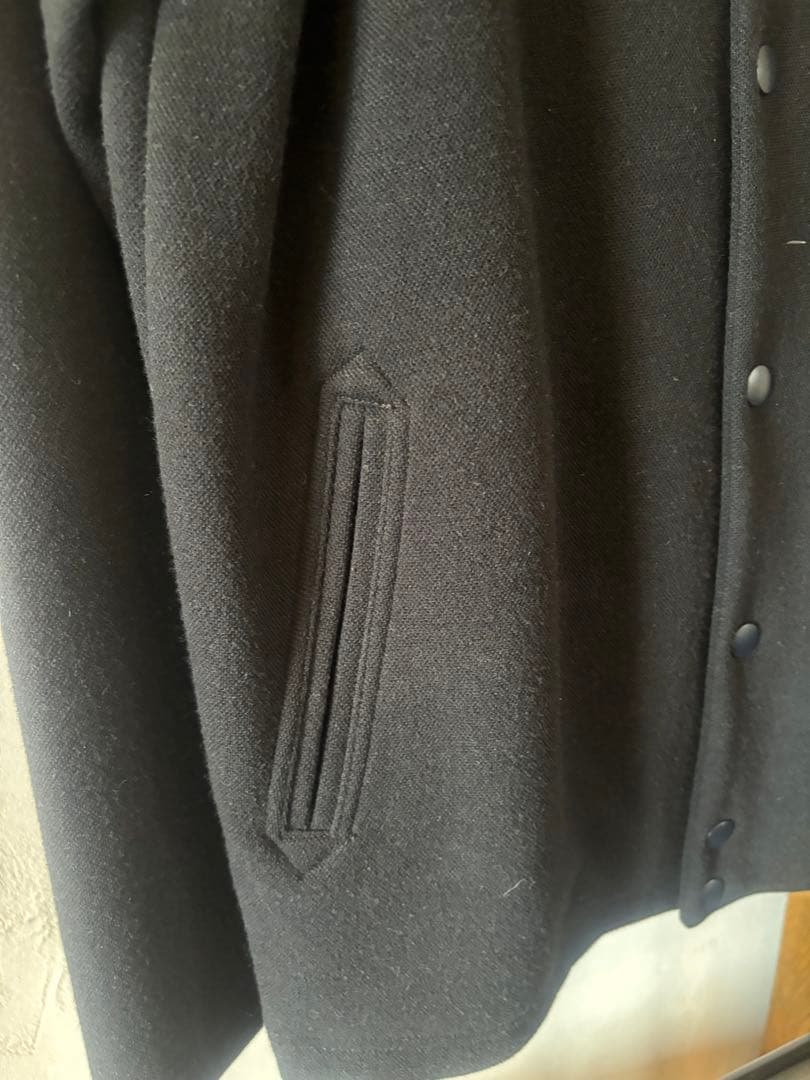 JACKMAN JM7641 ジャージー カラーレス ジャケット /L/BLK