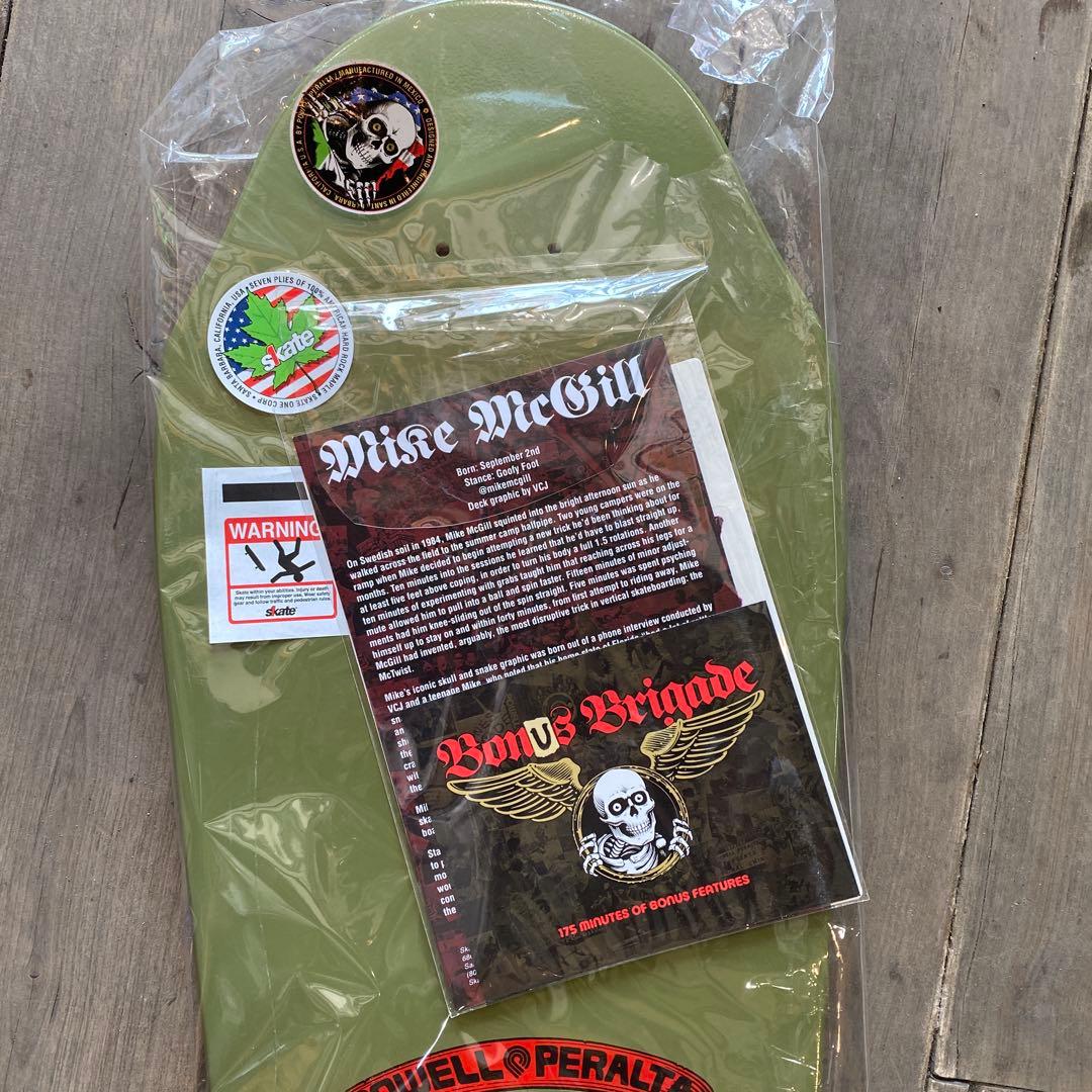 McGill パワー・ペラルタ スケートボードデッキ