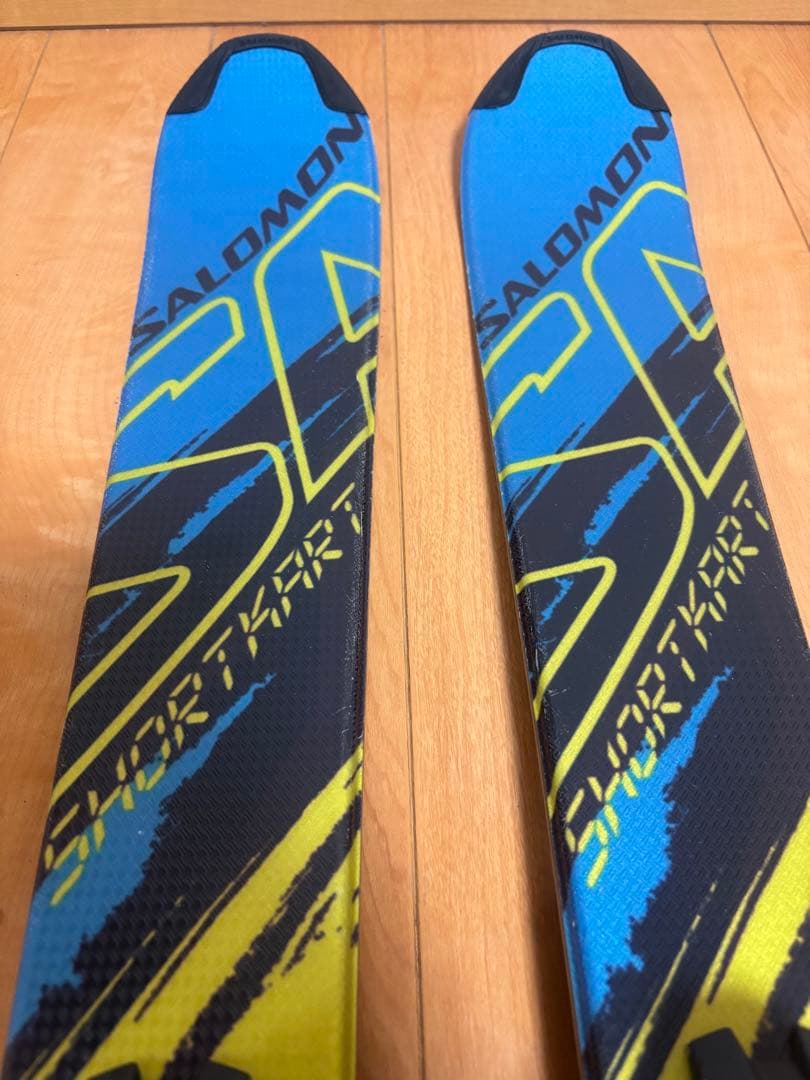※値下げ※【サロモン】Salomon スキー 板 125cm バインディング付き