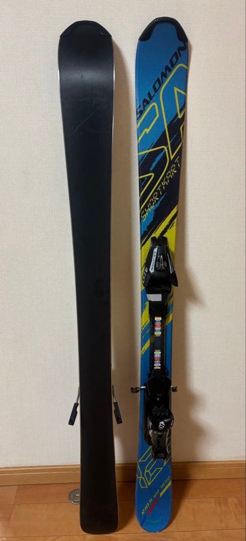 ※値下げ※【サロモン】Salomon スキー 板 125cm バインディング付き